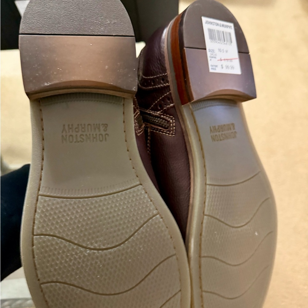 Johnston & Murphy Warner Cap Toe Boots - Picture 4 of 5